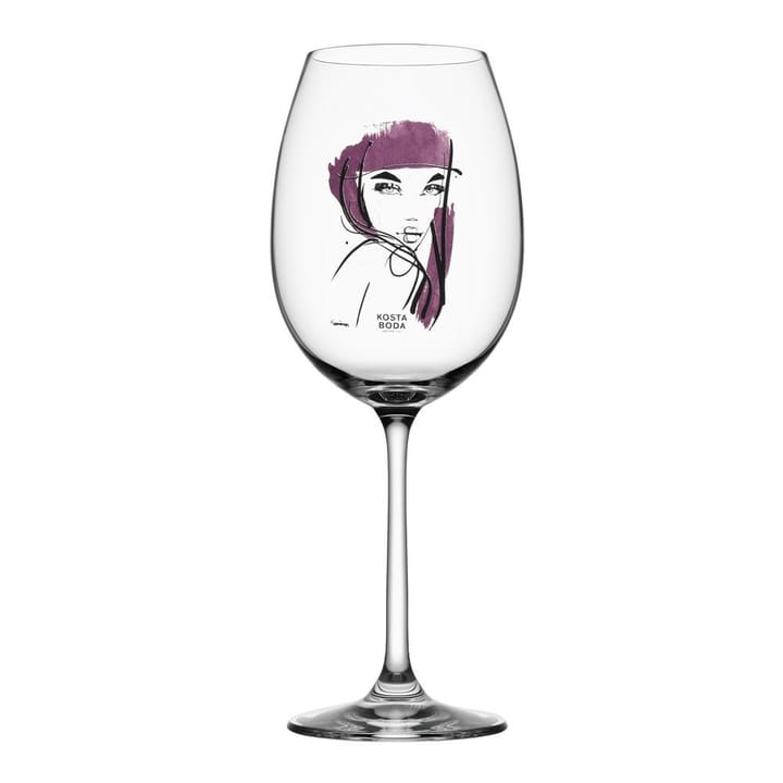 2 Copas de vino All About You 52 cl - púrpura - Kosta Boda