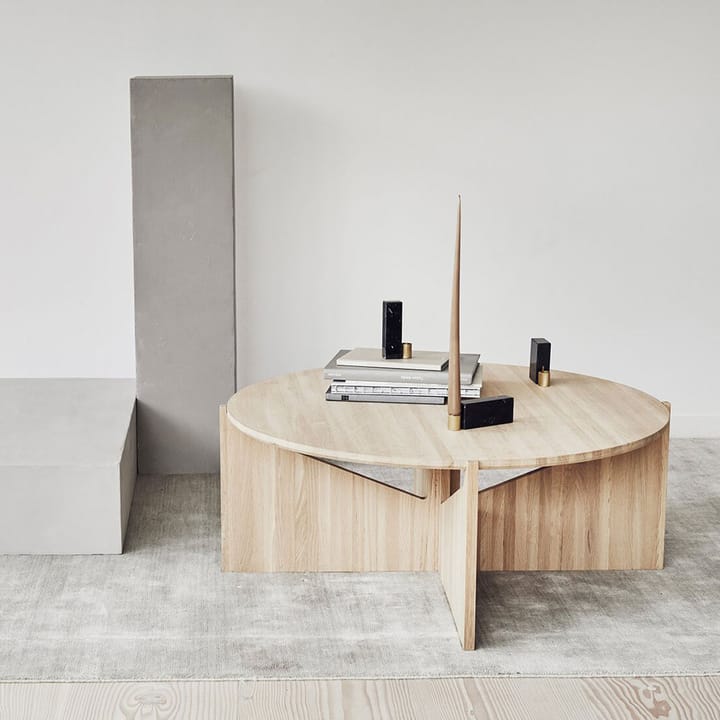 Mesa de centro XL Table - Oak black - Kristina Dam Studio