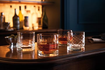4 Vasos de whisky Dandy - Transparente - La Rochère