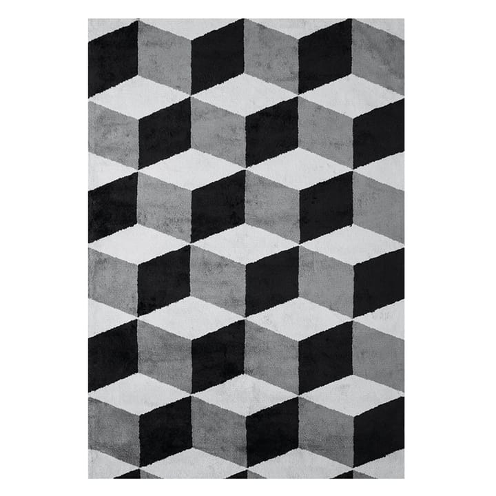 Alfombra Viskos Illusion 160x250 cm - elephant gray (gris) - Layered