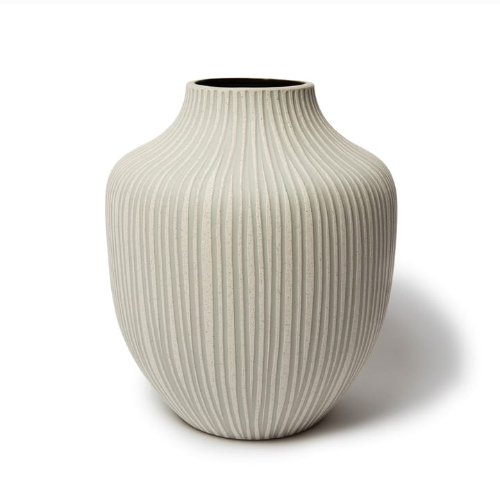 Jarrón Kyoto - Sand white stone stripe - Lindform