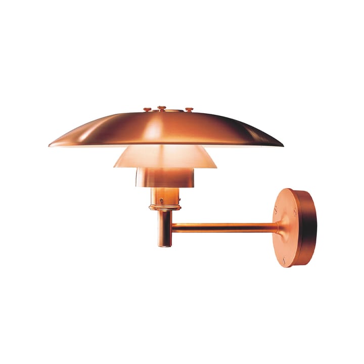 Lámpara de pared PH - Brushed copper - Louis Poulsen