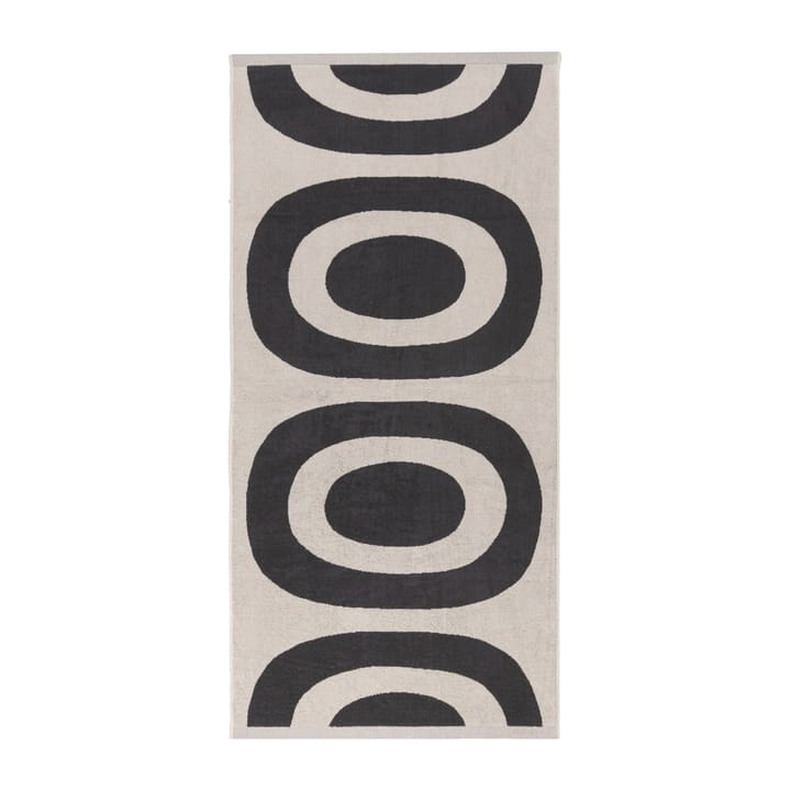 Toalla de baño Melooni 70x150 cm - Charcoal-off white - Marimekko