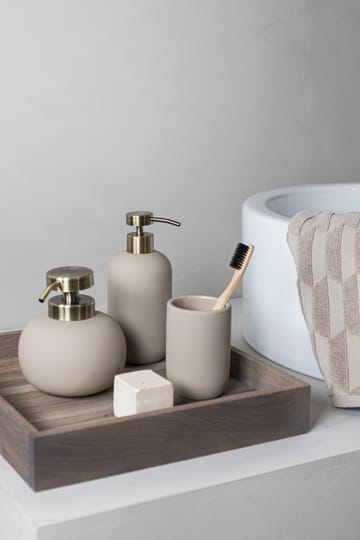 Dispensador de jabón Lotus - sand (blanco crudo) - Mette Ditmer