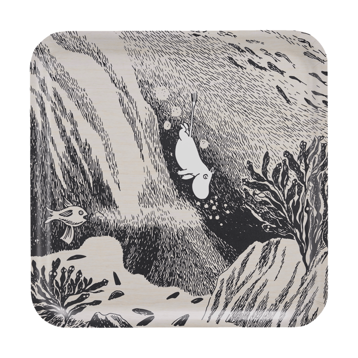 Bandeja Moomin 33x33 cm - The dive - Muurla