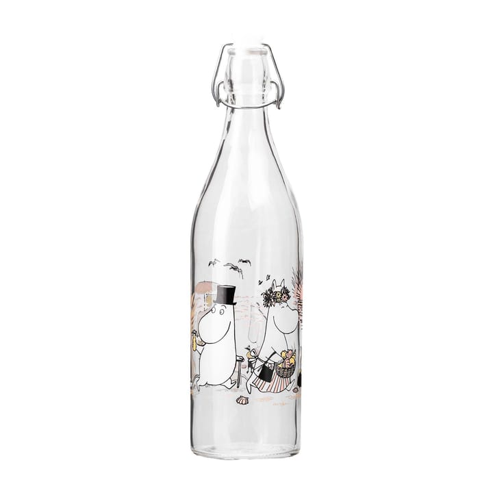 Botella de vidrio Mumin1 l - The Beach - Muurla