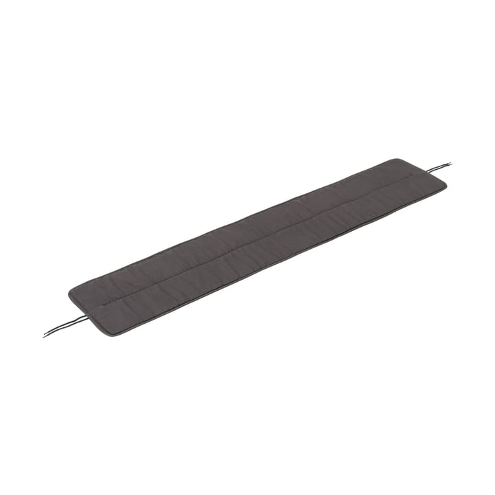 Cojín Linear steel bench pad 170x32,5 cm - Dark grey - Muuto