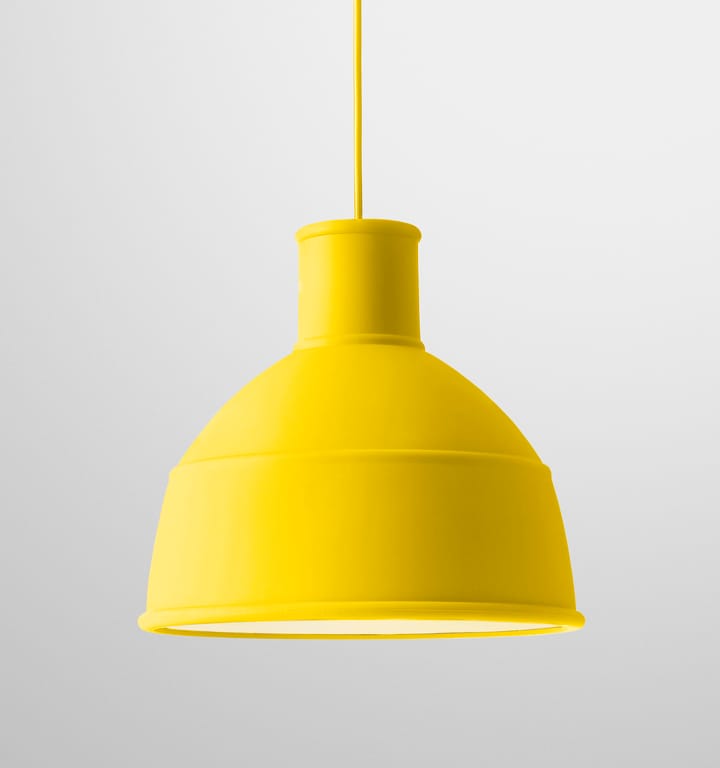 Lámpara de techo Unfold - amarillo - Muuto