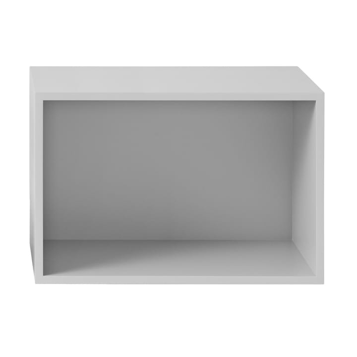Módulo de estantería Stacked, fondo gris claro - grande - Muuto