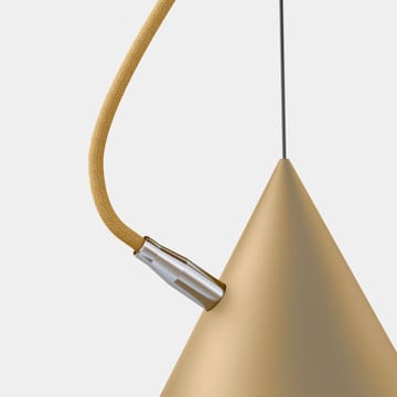 Lámpara colgante Castor 60 cm - Beige-beige claro-plata - Noon