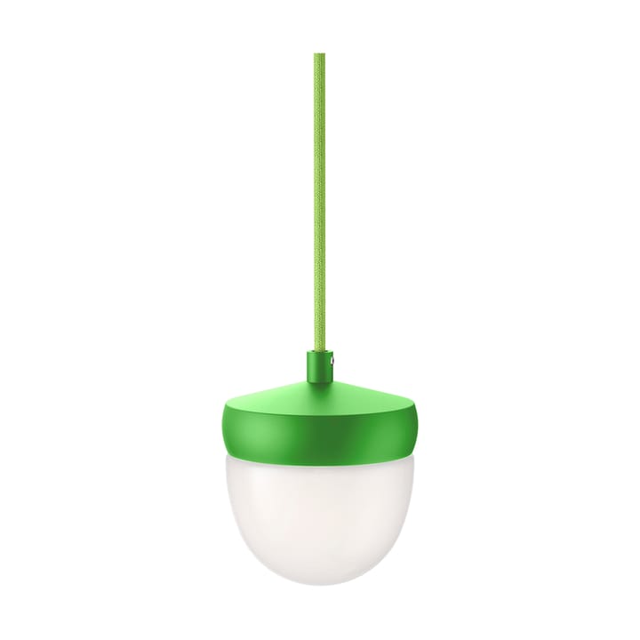 Lámpara colgante Pan esmerilado 10 cm - Verde claro-verde claro - Noon