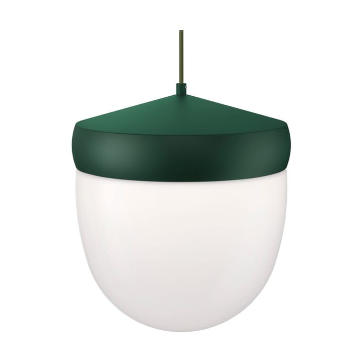 Lámpara colgante Pan esmerilado 30 cm - British racing green-verde oscuro - Noon