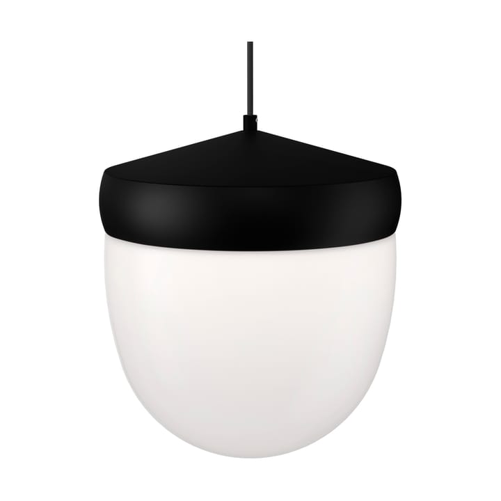 Lámpara colgante Pan esmerilado 30 cm - Negro-negro - Noon