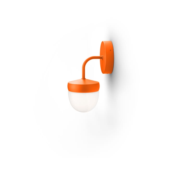 Lámpara de pared Pan esmerilado 10 cm - Naranja - Noon