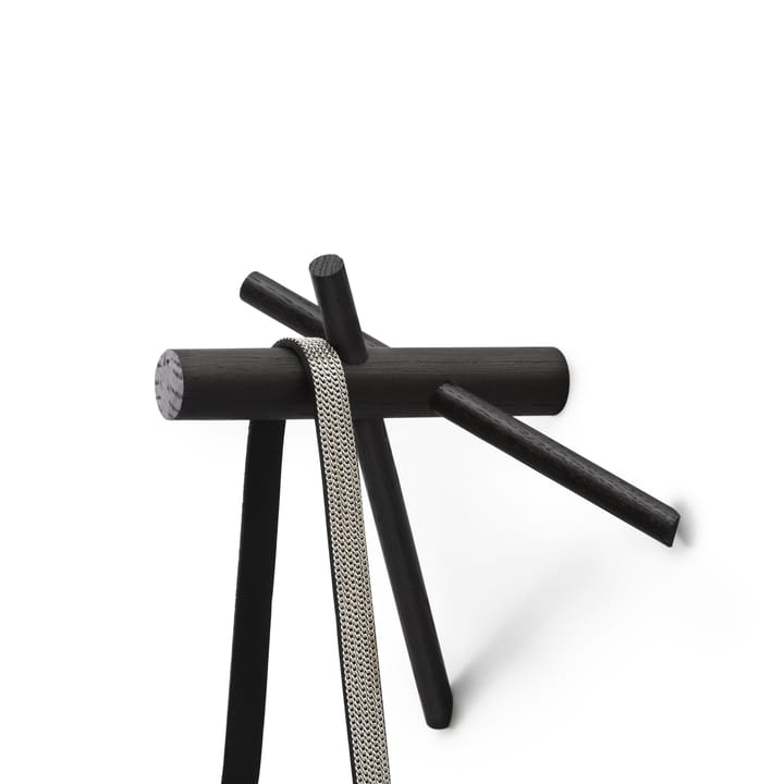 2 percheros Sticks - set de 2, negro - Normann Copenhagen