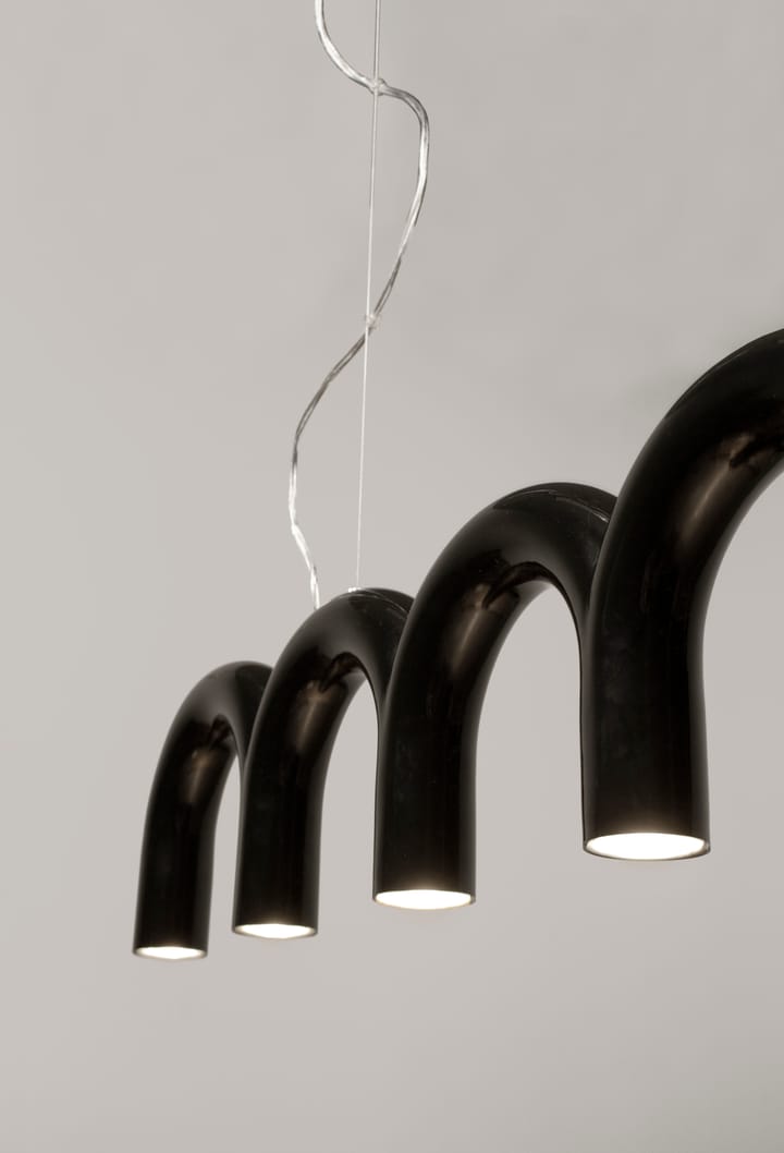 Lámpara colgante Arch 125,6 cm - Black - Oblure