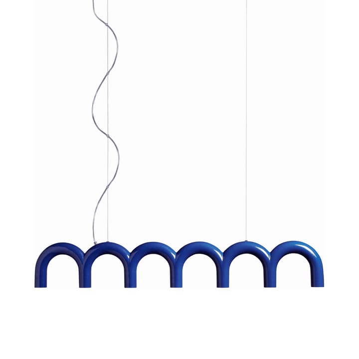 Lámpara colgante Arch 125,6 cm - Blue - Oblure