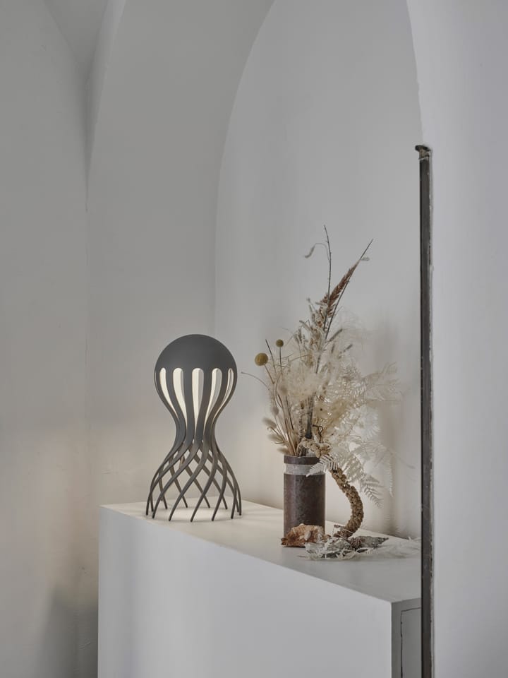 Lámpara de mesa Cirrata 44,4 cm - Grey - Oblure