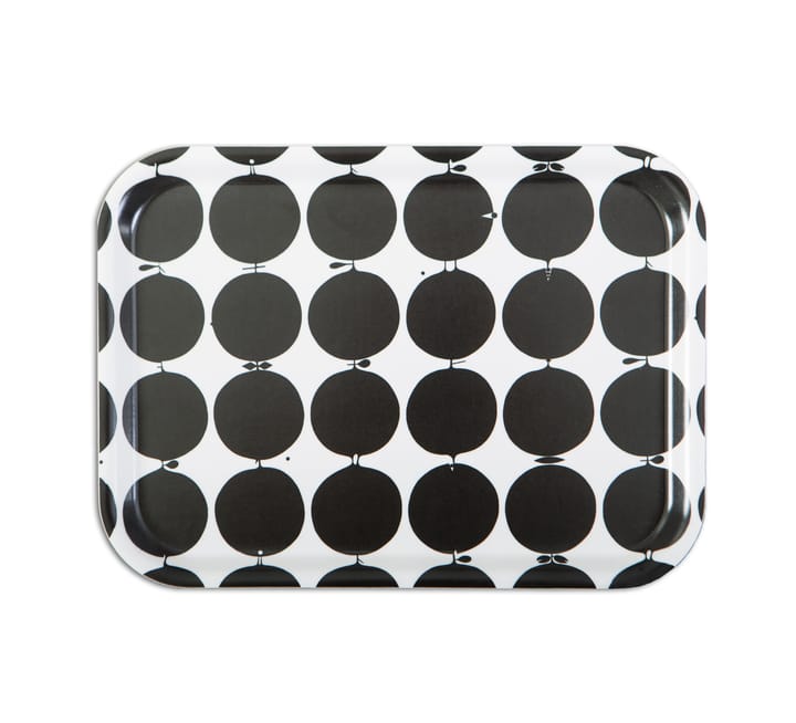 Bandeja Tallyho 36x28 cm - negro-blanco - Opto Design