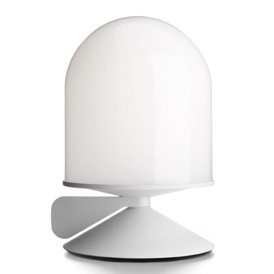 Lámpara de mesa Vinge - estructura blanca con cable blanco - Örsjö Belysning