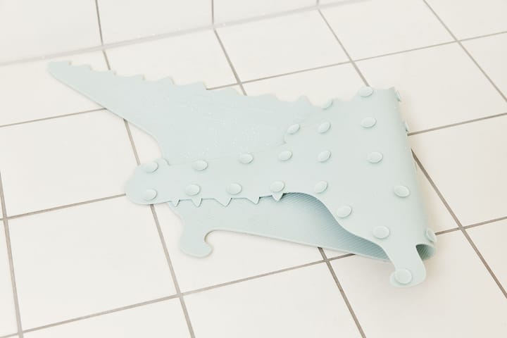 Alfombrilla para bañera Crocodile Gustav - Pale mint - OYOY