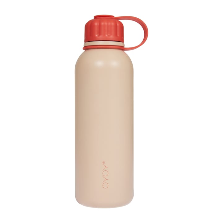 Botella de agua Planao 52 cl - Coral-CherryRed - OYOY