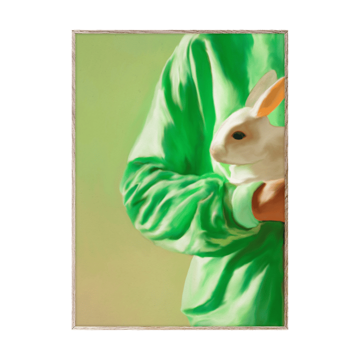 Póster White Rabbit - 50x70 cm - Paper Collective