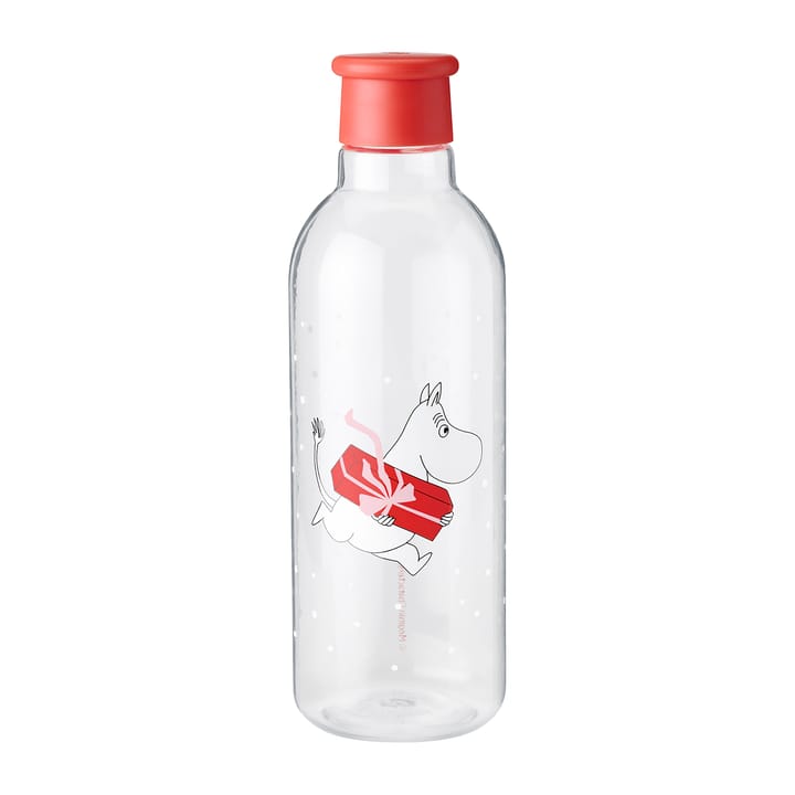 Botella de agua DRINK-IT Mumin 0,75 l - Red - RIG-TIG