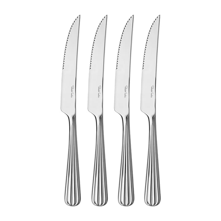 4 Cuchillos de carne Palm Bright - acero inoxidable - Robert Welch