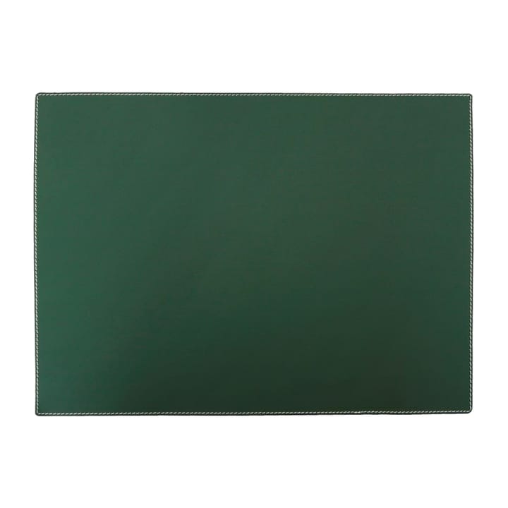 Mantel individual Ørskov cuero rectangular - verde oscuro - Ørskov