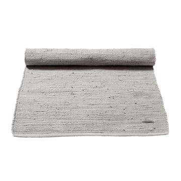 Alfombra Cotton 140x200 cm - light grey (gris claro) - Rug Solid