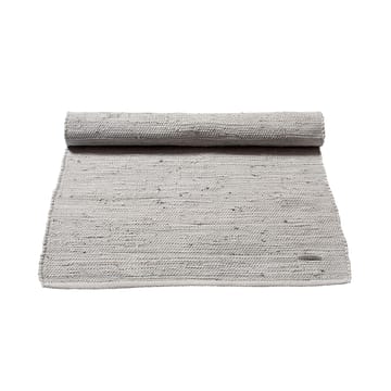 Alfombra Cotton 65x135 cm - light grey (gris claro) - Rug Solid