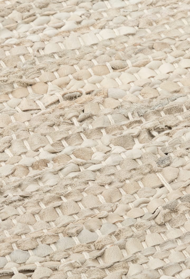 Alfombra Leather 140x200 cm - beige - Rug Solid