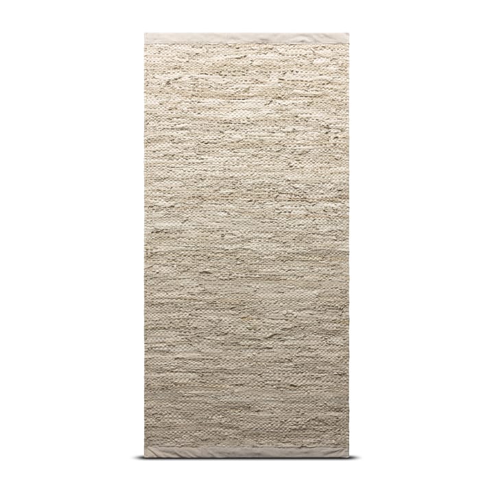 Alfombra Leather 65x135 cm - beige - Rug Solid