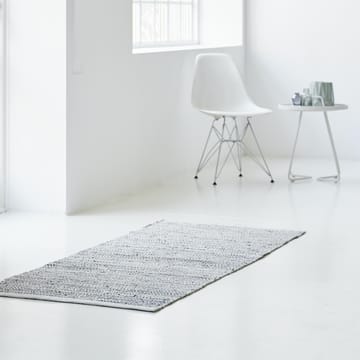 Alfombra Leather 75x300 cm - light grey (gris claro) - Rug Solid