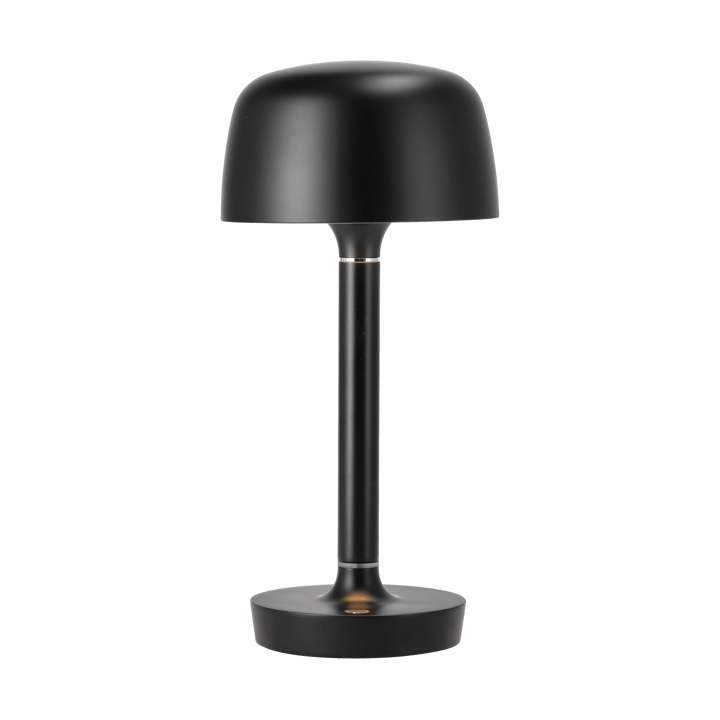 Lámpara de mesa portátil Halo 25,5 cm - Black - Scandi Living