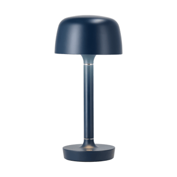 Lámpara de mesa portátil Halo 25,5 cm - Blue - Scandi Living