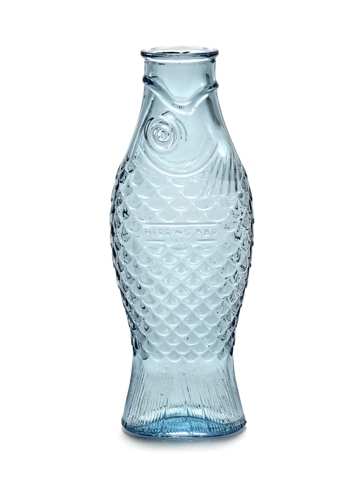 Botella de vidrio Fish & Fish 1 l - Light blue - Serax