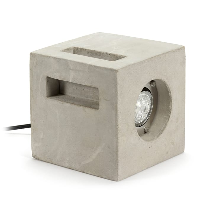 Lámpara de pie Cube 15x15 cm - Cement - Serax