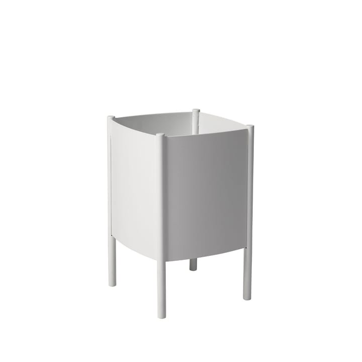 Maceta Konvex Pot - Blanco, pequeña Ø23 cm - SMD Design