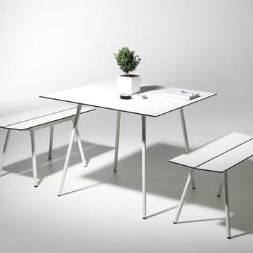 Mesa Ella rectangular - Gris oscuro, 220x90 cm - SMD Design