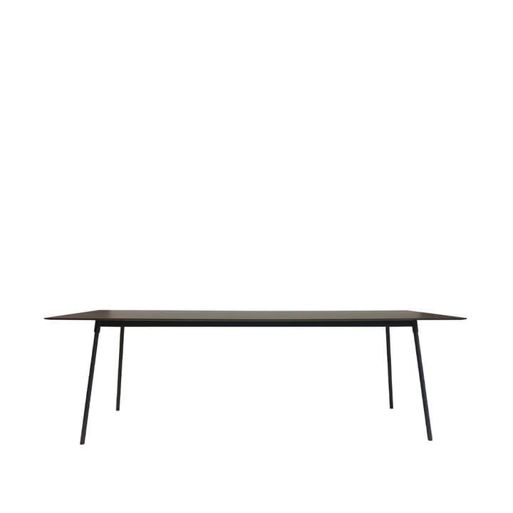 Mesa Ella rectangular - Gris oscuro, 220x90 cm - SMD Design