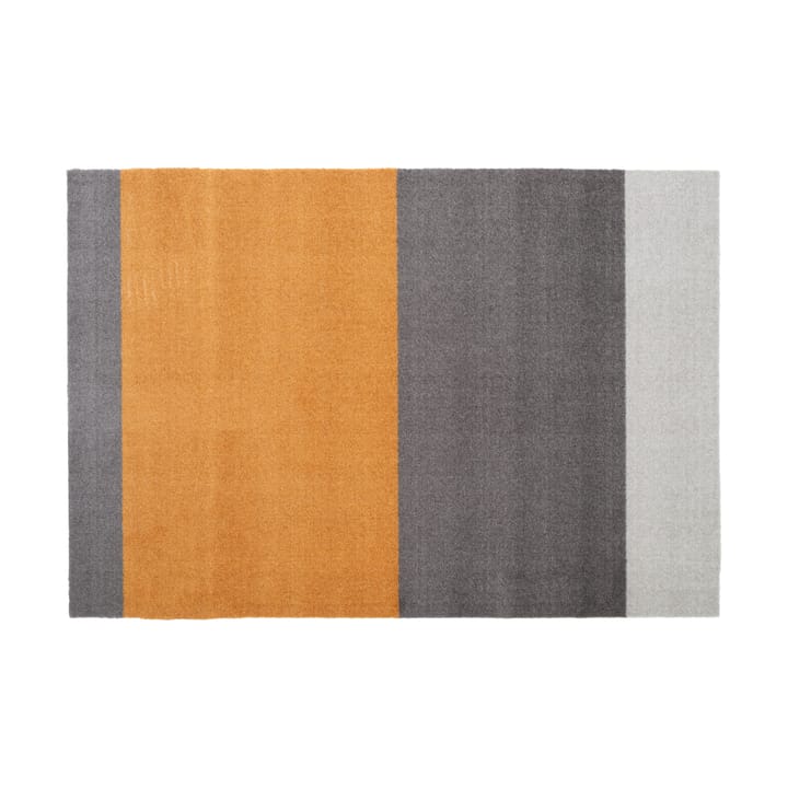 Alfombra Stripes by tica, horizontal - grey-grey-dijon, 90x130 cm - Tica copenhagen