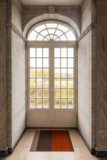 Felpudo Stripes by tica, horizontal - Brown-terrakotta, 60x90 cm - tica copenhagen