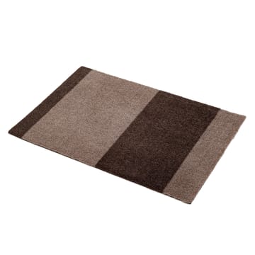 Felpudo Stripes by tica, horizontal - Sand-brown, 40x60 cm - tica copenhagen