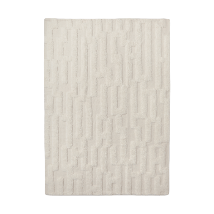 Alfombra de lana Bielke 240x350 cm - Offwhite - Tinted