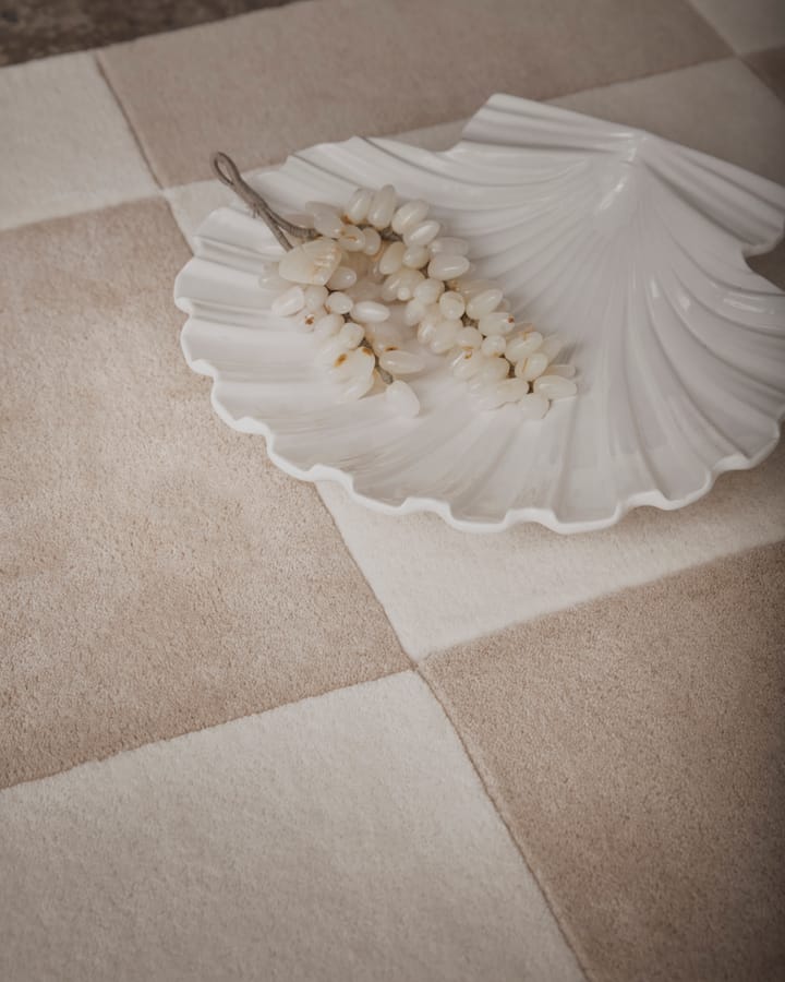 Alfombra de lana Hafstrom 200x300 cm - Beige-white - Tinted