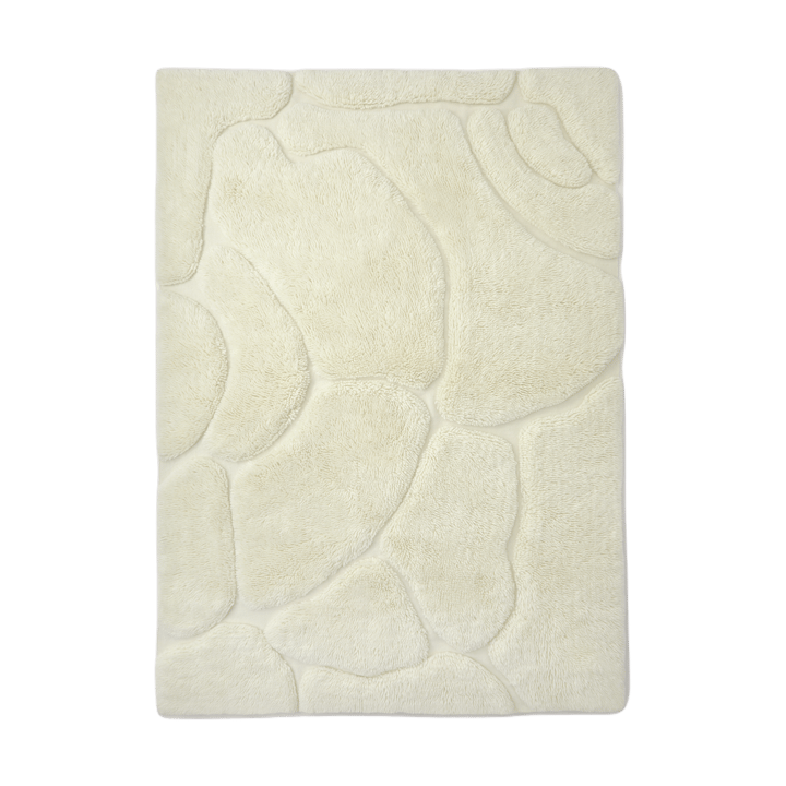 Alfombra de lana Kullin 170x240 cm - Offwhite - Tinted