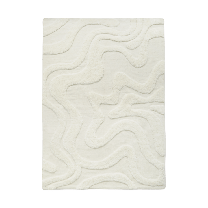 Alfombra de lana Norlander 180x240 cm - Offwhite - Tinted