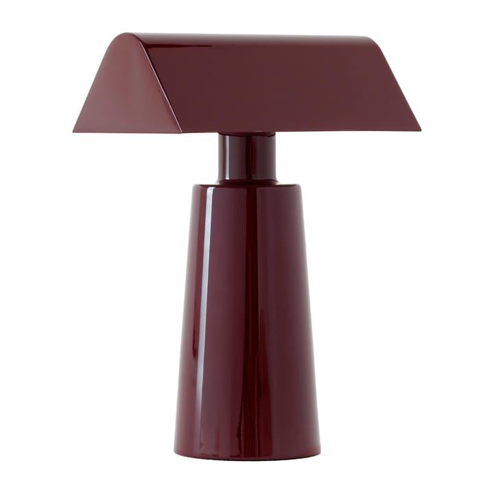 Caret MF1 portable Lámpara de mesa - Dark burgundy - &Tradition